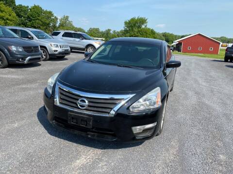 2013 Nissan Altima for sale at Riverside Motors in Glenfield NY