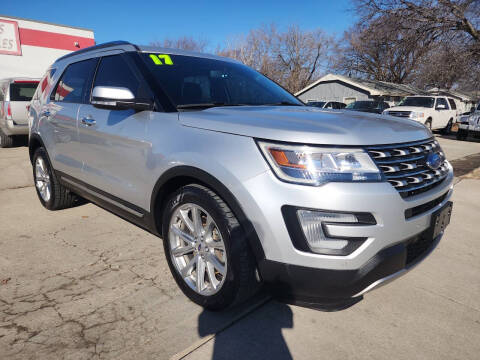 2017 Ford Explorer for sale at Quallys Auto Sales in Olathe KS