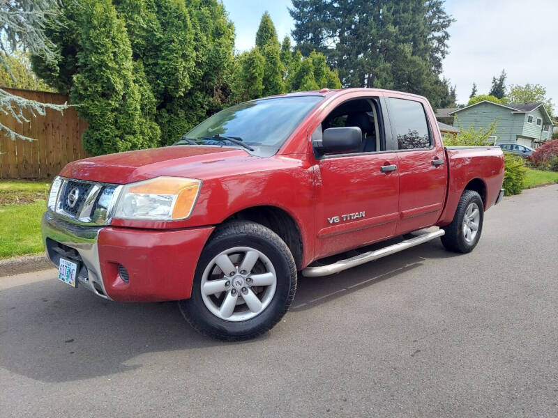 2008 Nissan Titan for sale at Redline Auto Sales in Vancouver WA