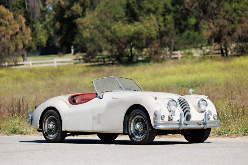 1956 Jaguar XK140 Roadster for sale at Gullwing Motor Cars Inc in Astoria NY