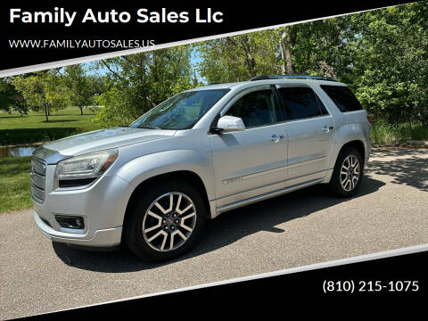 2013 GMC Acadia for sale at Family Auto Sales llc in Fenton MI