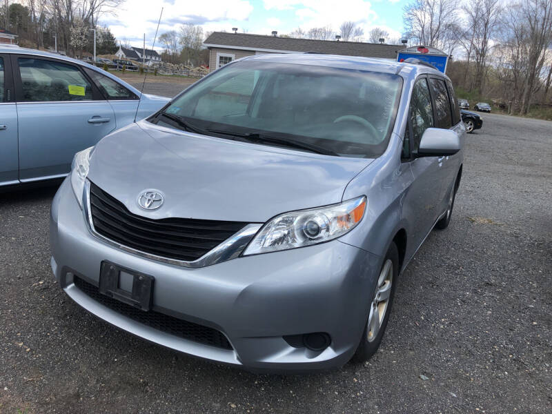 2012 Toyota Sienna for sale at AUTO OUTLET in Taunton MA