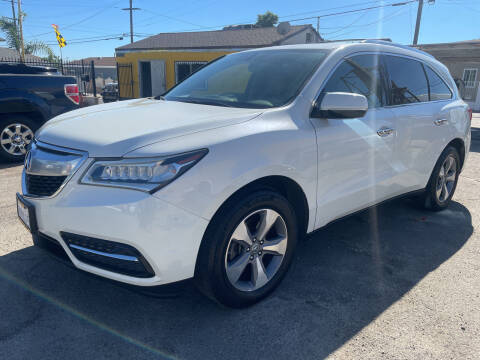 2014 Acura MDX for sale at JR'S AUTO SALES in Pacoima CA