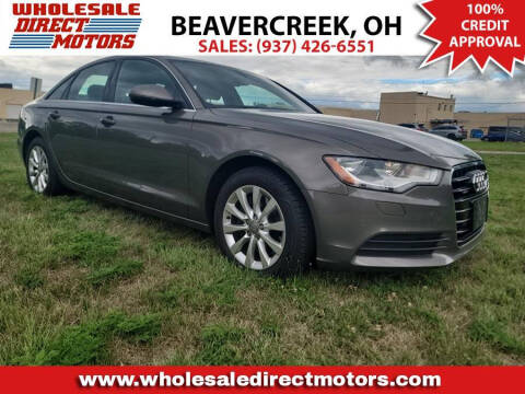 2014 Audi A6 for sale at WHOLESALE DIRECT MOTORS in Beavercreek OH