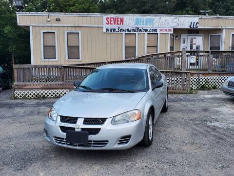 2006 Dodge Stratus for sale at Seven and Below Auto Sales, LLC in Rockville MD