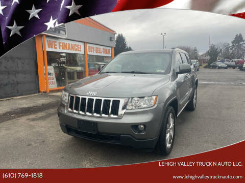 2012 Jeep Grand Cherokee for sale at Lehigh Valley Truck n Auto LLC. in Schnecksville PA