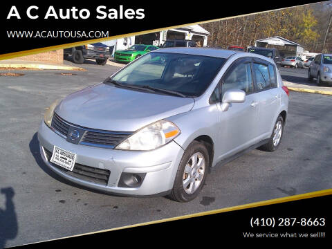 2009 Nissan Versa for sale at A C Auto Sales in Elkton MD