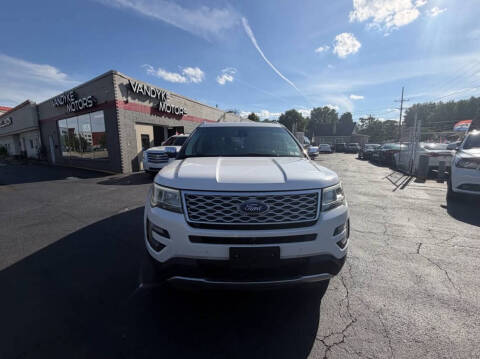 2016 Ford Explorer Platinum