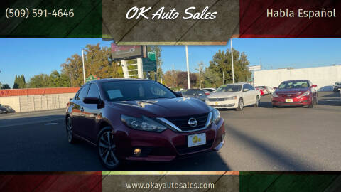 2016 Nissan Altima for sale at OK Auto Sales in Kennewick WA