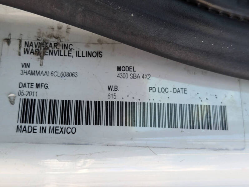2012 International DuraStar 4300