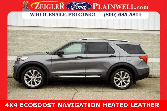 2022 Ford Explorer for sale at Zeigler Ford of Plainwell in Plainwell MI