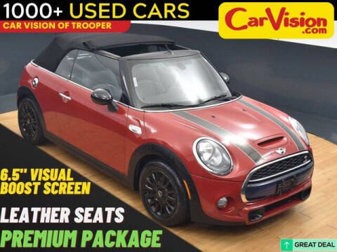 2017 MINI Convertible for sale at Car Vision of Trooper in Norristown PA