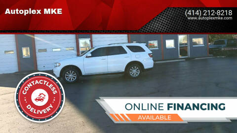 2018 Dodge Durango for sale at Autoplexmkewi in Milwaukee WI