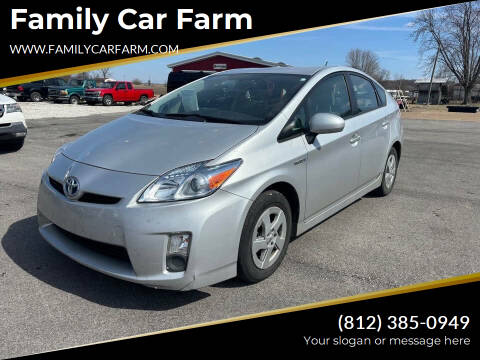 2010 Toyota Prius for sale at Family Car Farm in Princeton IN