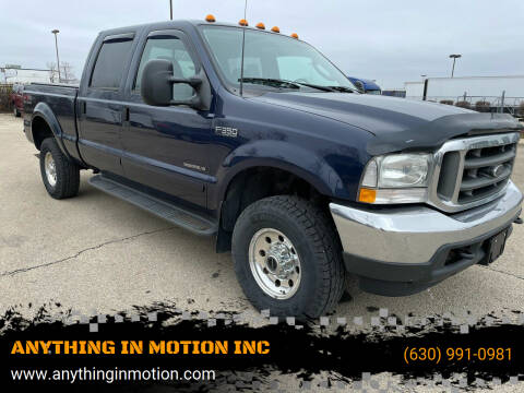 2003 Ford F-350 Super Duty for sale at ANYTHING IN MOTION INC in Bolingbrook IL
