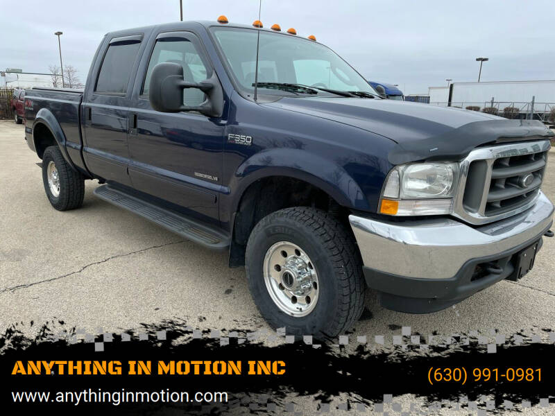 2003 Ford F-350 Super Duty for sale at ANYTHING IN MOTION INC in Bolingbrook IL