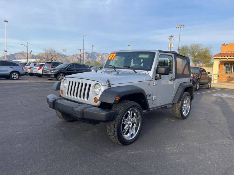 2007 Jeep Wrangler for sale at CAR WORLD in Tucson AZ