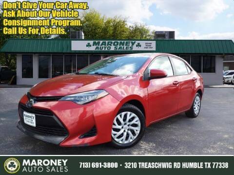 2018 Toyota Corolla for sale at Maroney Auto Sales in Humble TX