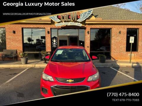 2017 Chevrolet Sonic for sale at Georgia Luxury Motor Sales in Cumming GA