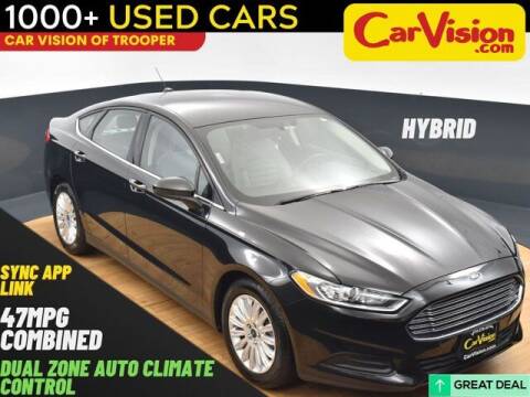 2014 Ford Fusion Hybrid for sale at Car Vision of Trooper in Norristown PA