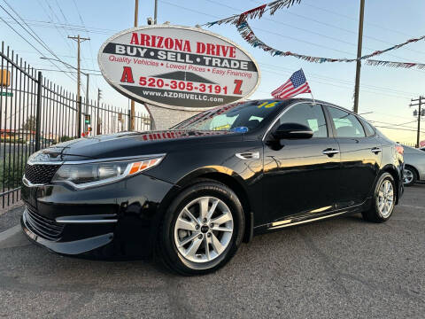 2016 Kia Optima for sale at Arizona Drive LLC in Tucson AZ