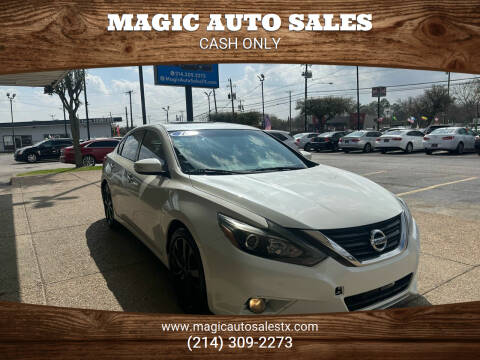 2016 Nissan Altima for sale at Magic Auto Sales in Dallas TX