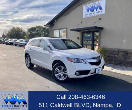 2015 Acura RDX for sale at Western Mountain Bus & Auto Sales in Nampa ID