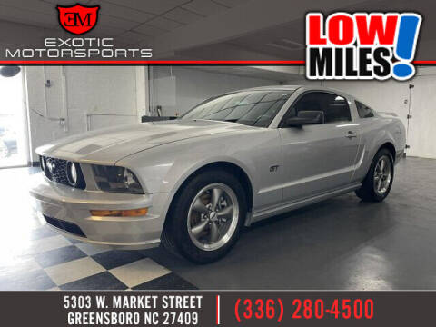 2006 Ford Mustang for sale at Exotic Motorsports in Greensboro NC