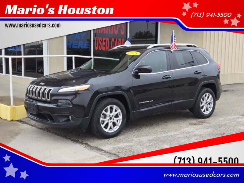 2015 Jeep Cherokee for sale at Mario's Houston in Houston TX