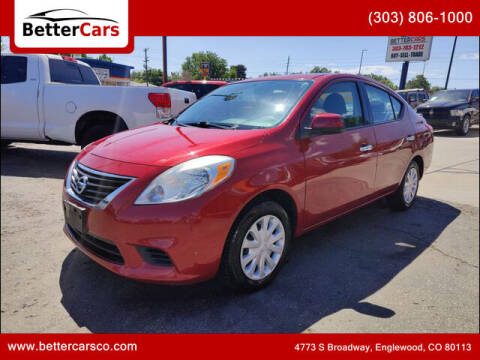 2014 Nissan Versa for sale at Better Cars in Englewood CO