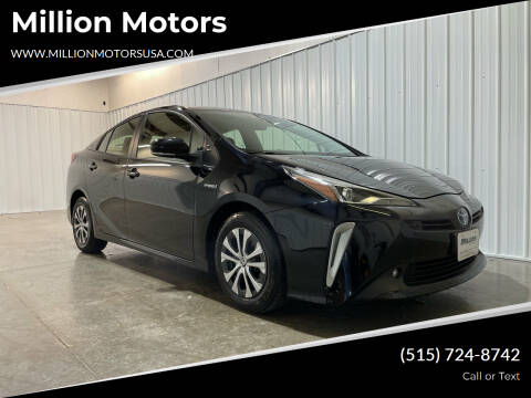 2021 Toyota Prius for sale at Million Motors in Adel IA