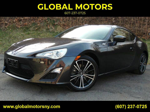 2013 Scion FR-S for sale at GLOBAL MOTORS in Binghamton NY