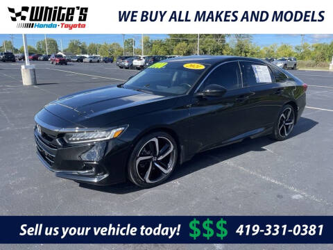 2021 Honda Accord for sale at White's Honda Toyota of Lima in Lima OH