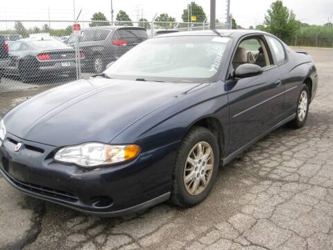 2001 Chevrolet Monte Carlo for sale at S & G Auto Sales in Cleveland OH