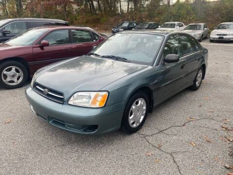 2002 Subaru Legacy for sale at CERTIFIED AUTO SALES in Millersville MD