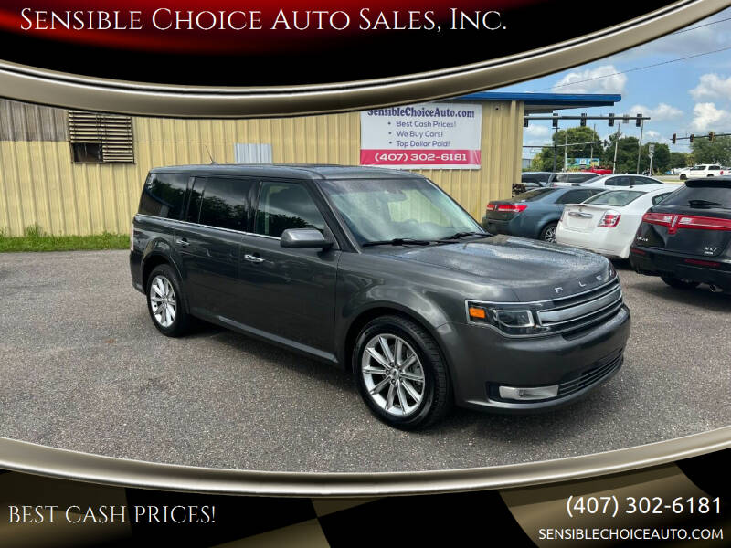 2019 Ford Flex for sale at Sensible Choice Auto Sales, Inc. in Longwood FL