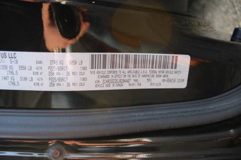 2018 Dodge Grand Caravan GT