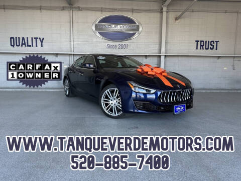 2020 Maserati Ghibli for sale at TANQUE VERDE MOTORS in Tucson AZ