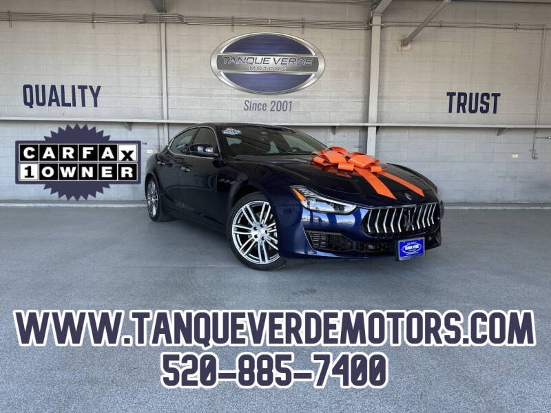 2020 Maserati Ghibli for sale at TANQUE VERDE MOTORS in Tucson AZ