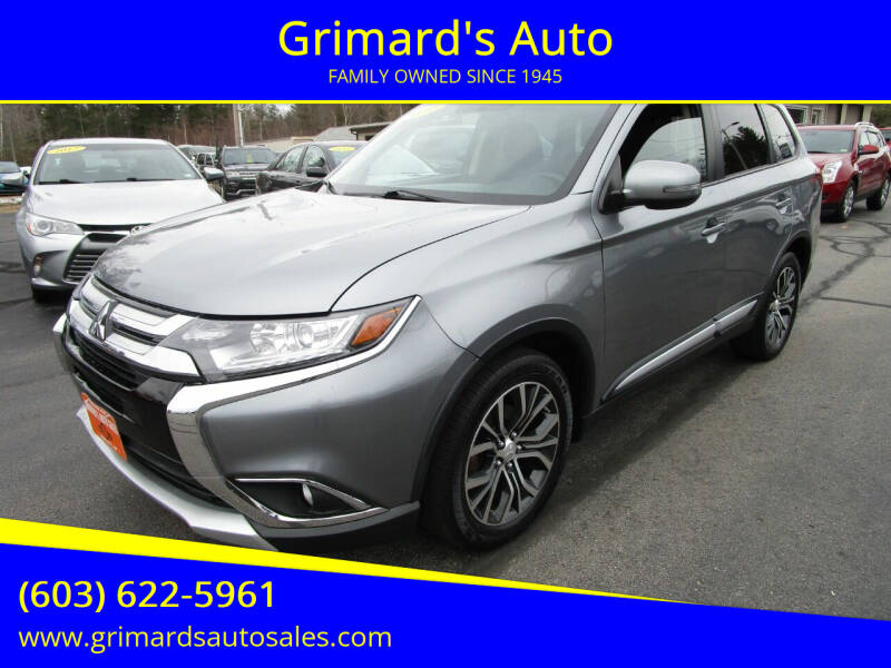 2016 Mitsubishi Outlander for sale in Hooksett, NH