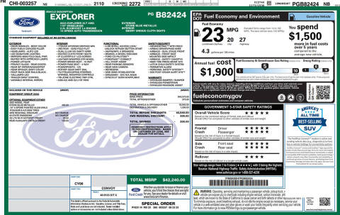 2023 Ford Explorer XLT