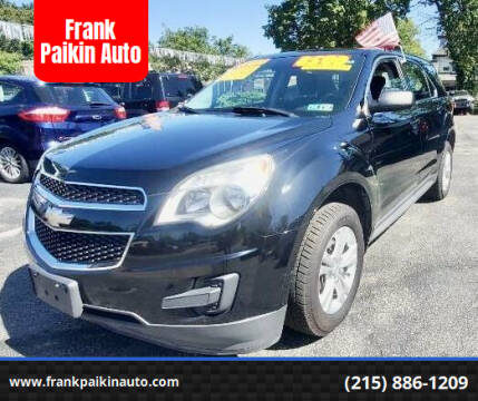 2013 Chevrolet Equinox for sale at Frank Paikin Auto in Glenside PA