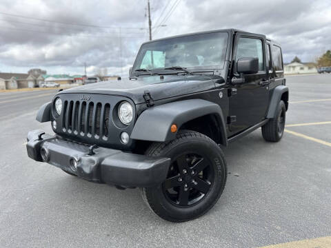 2017 Jeep Wrangler Unlimited for sale at DR JEEP in Salem UT