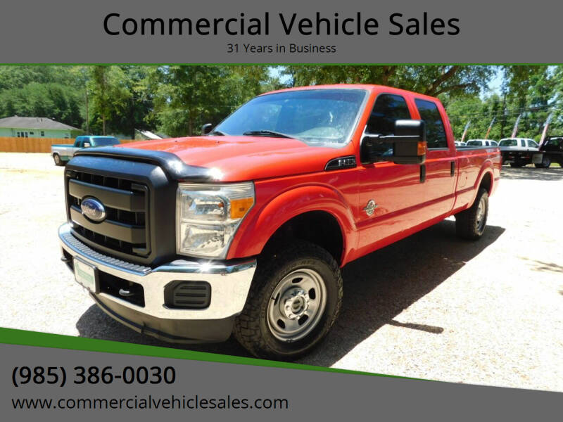 2016 Ford F-350 Super Duty for sale at Commercial Vehicle Sales in Ponchatoula LA