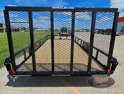 2026 H&H Trailers 82x14 Rail Side