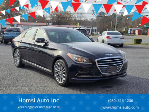 2015 Hyundai Genesis for sale at Homsi Auto Inc in Kannapolis NC