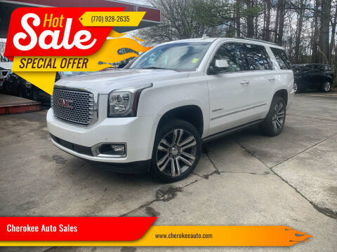 2017 GMC Yukon for sale at Cherokee Auto Sales in Acworth GA