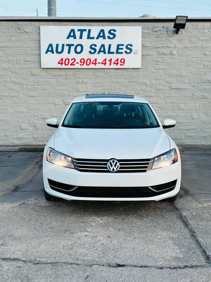 2012 Volkswagen Passat for sale at Atlas Auto Sales LLC in Lincoln, NE