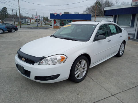 2013 Chevrolet Impala for sale at West Elm Motors in Graham NC