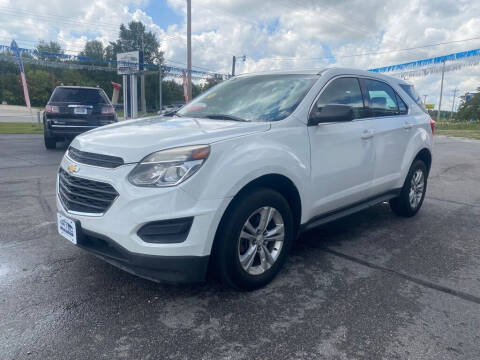 2016 Chevrolet Equinox for sale at Tonys Auto Sales Inc in Wheatfield IN